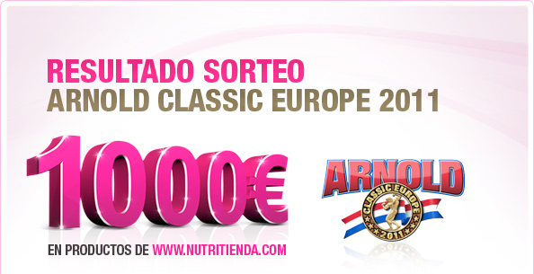 RESULTADO SORTEO ARNOLD CLASSIC EUROPE 2011